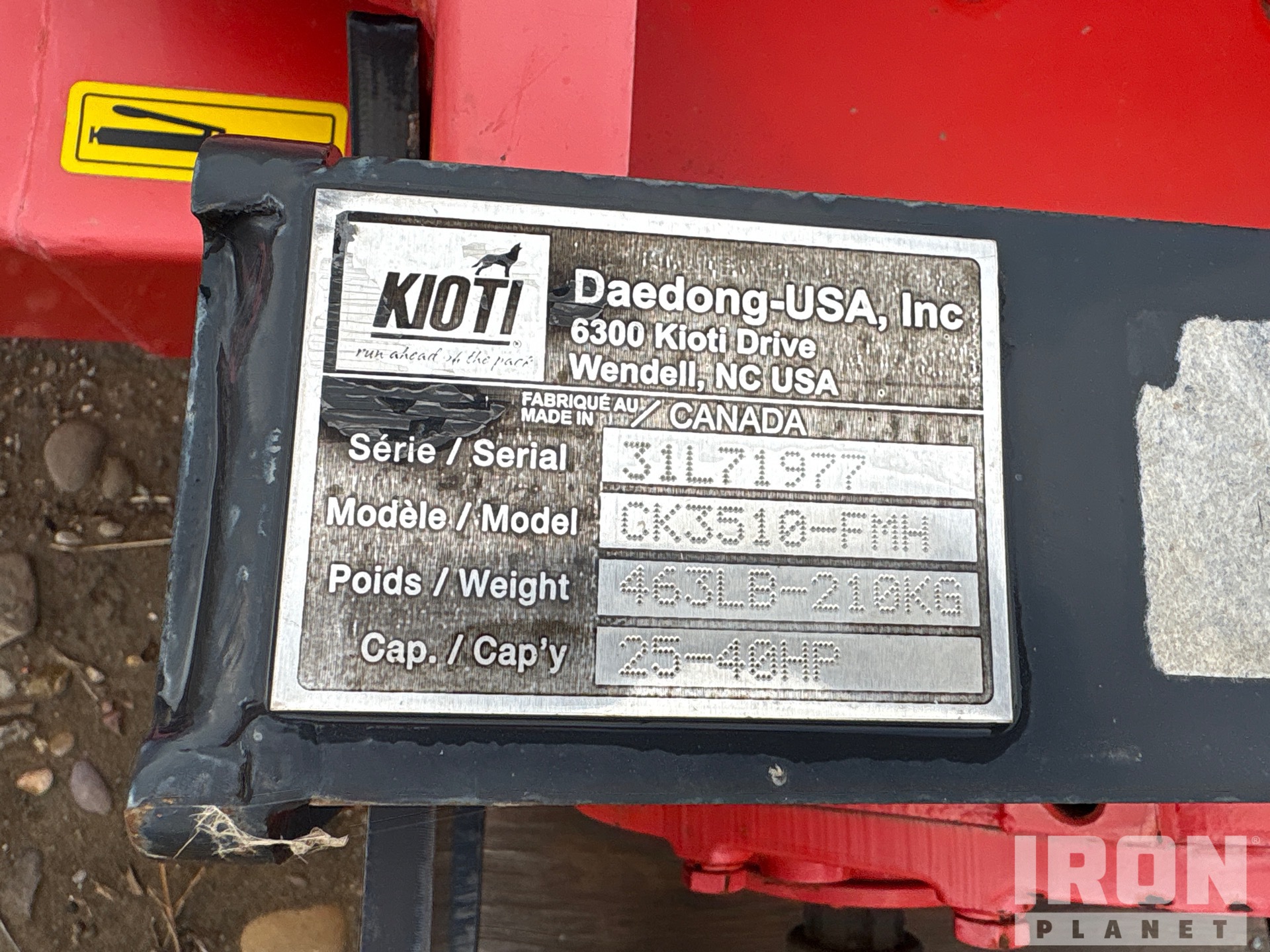 Kioti KS66-220FM