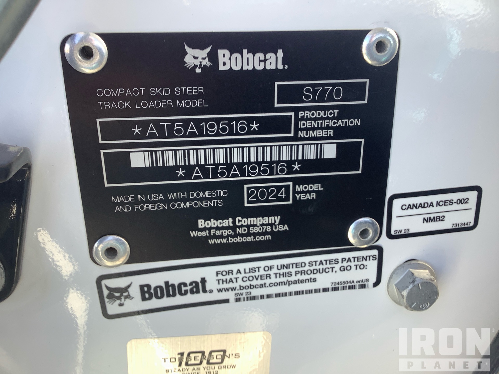 2024 Bobcat S770