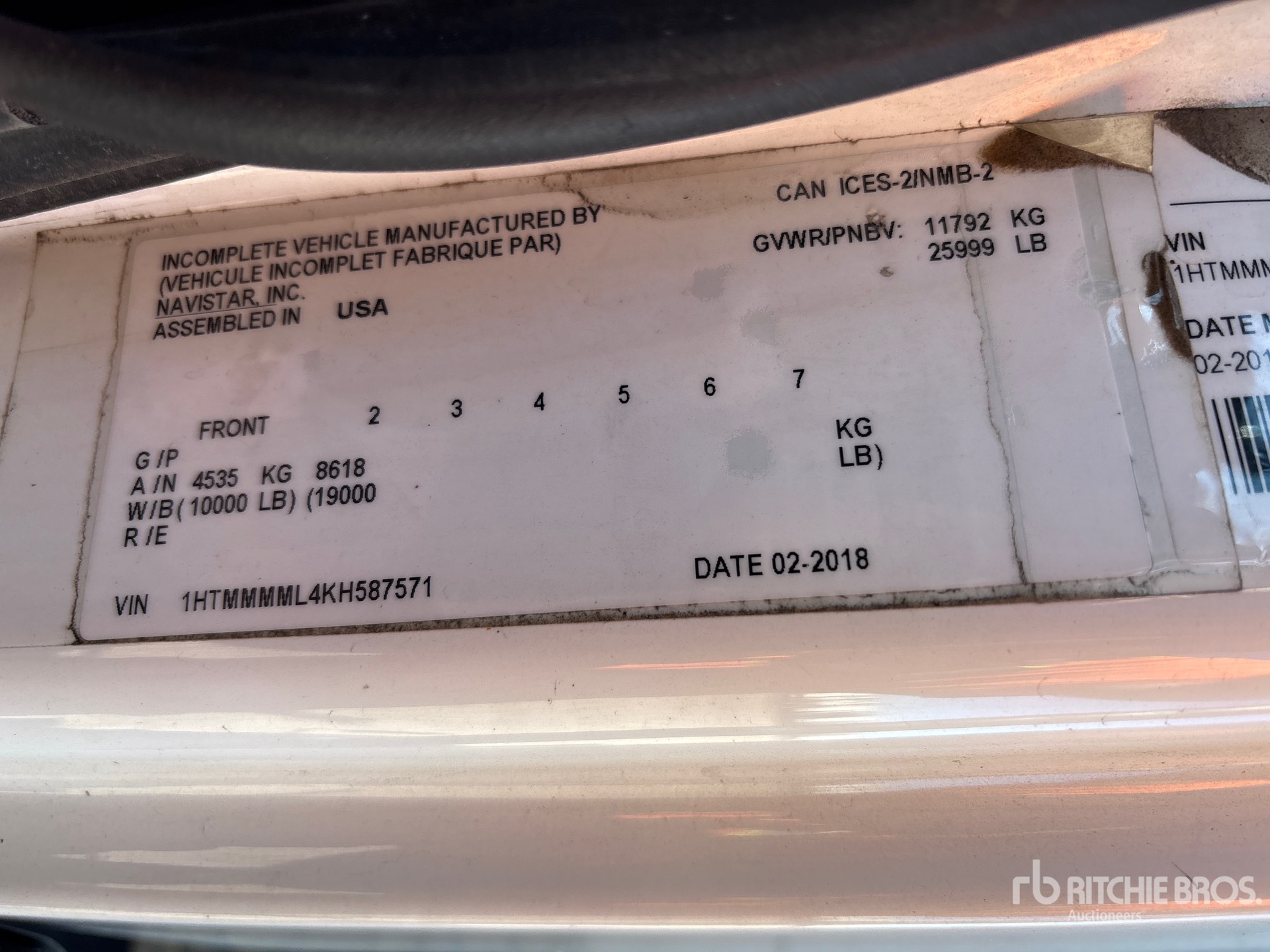 2019 International 4300