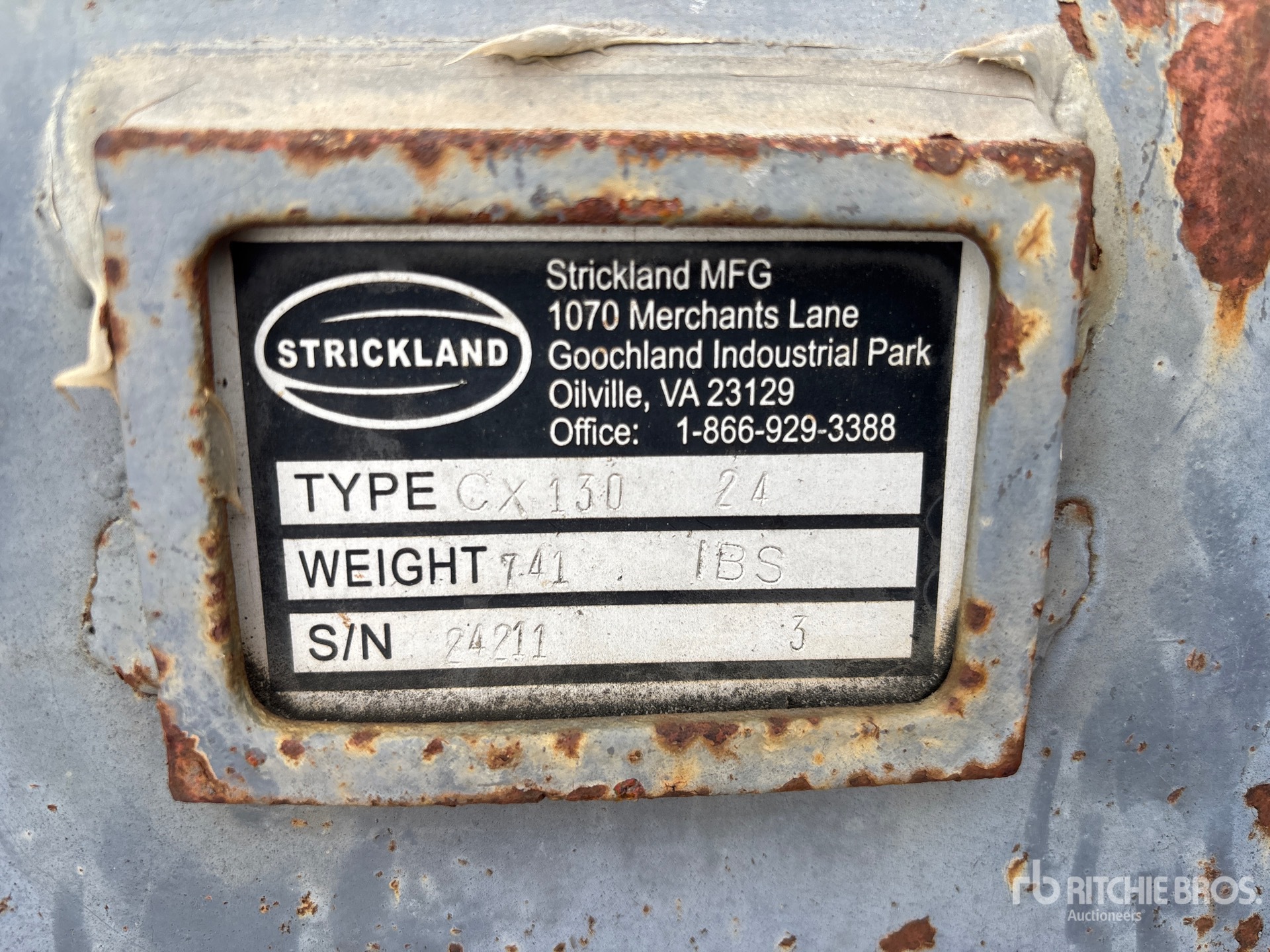 Strickland 24 in Digging - Fits Case CX130