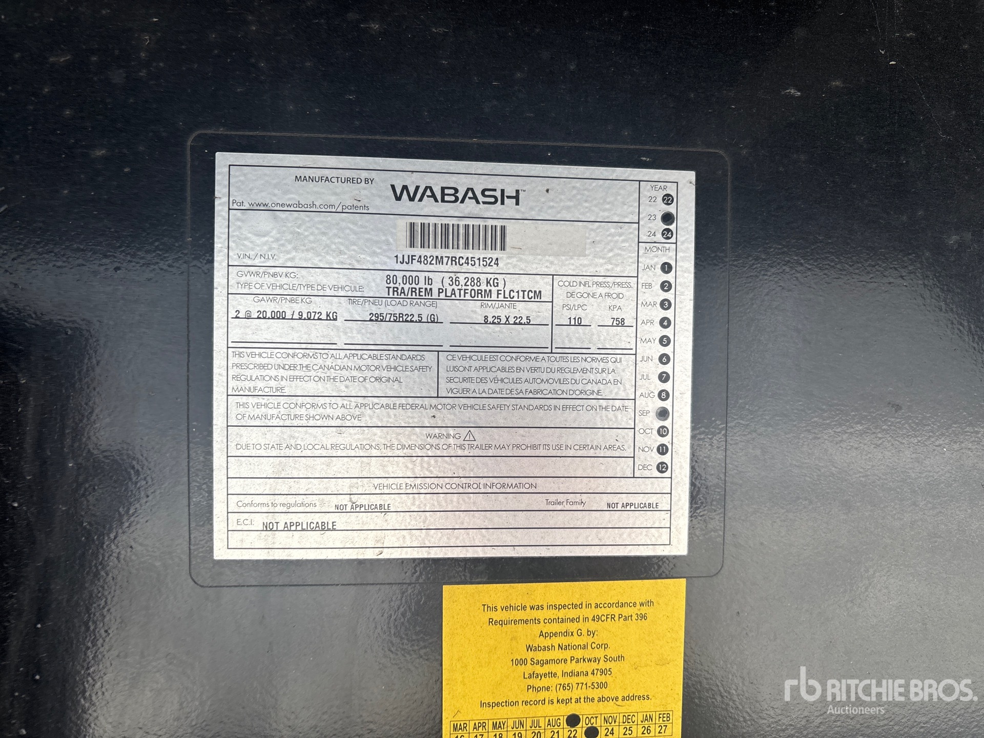 Photo of 2024 Wabash FLC1TCM