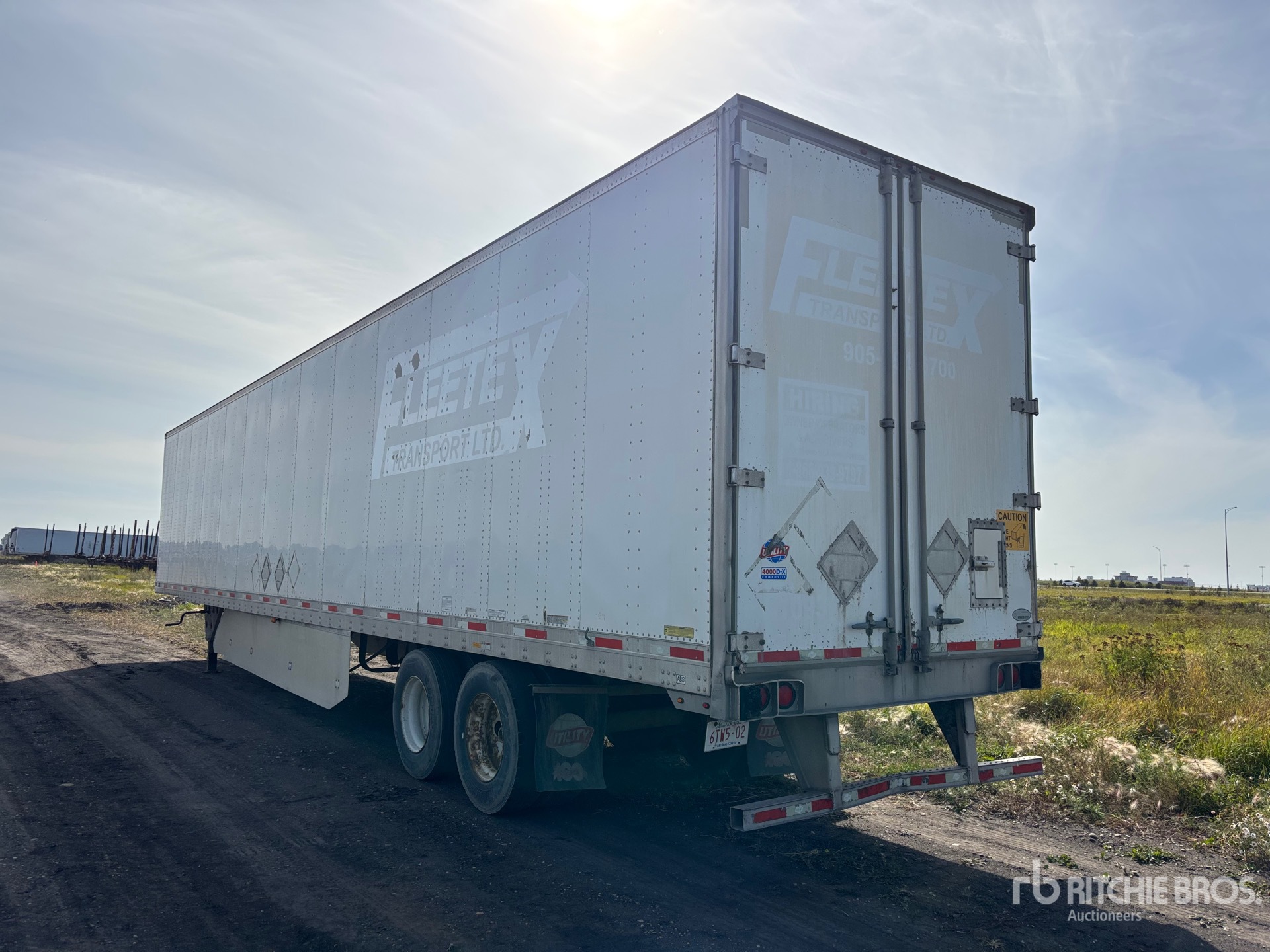 2016 Utility 53 FT X 102 IN T/A