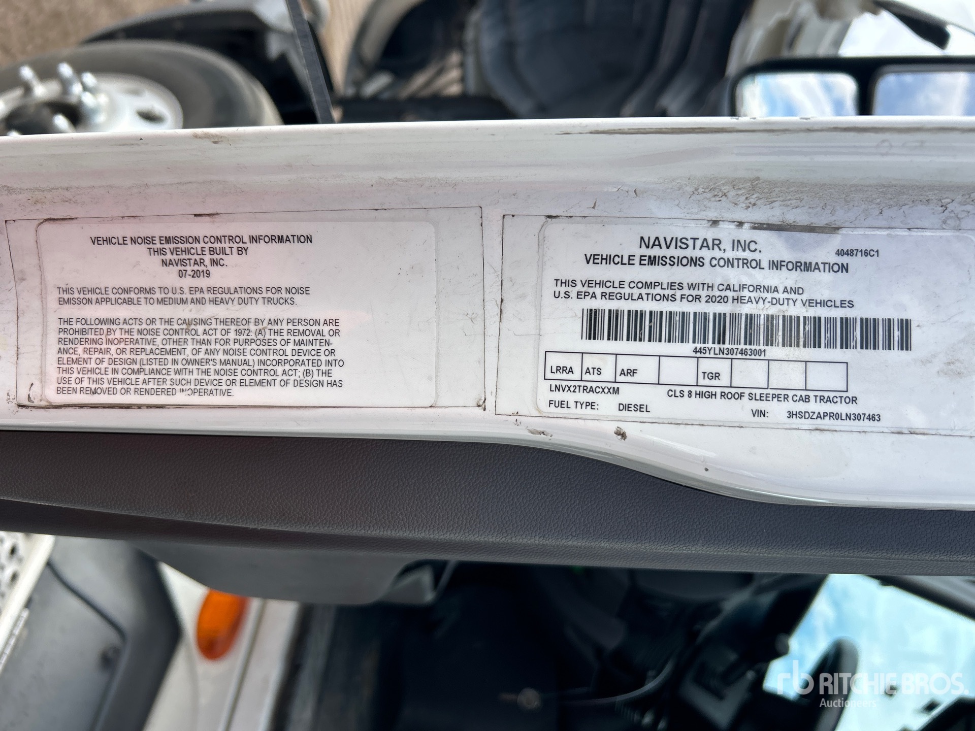 2020 International LT625