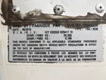 Aspect général with Numéro de série/Numéro d'identification du véhicule automobile