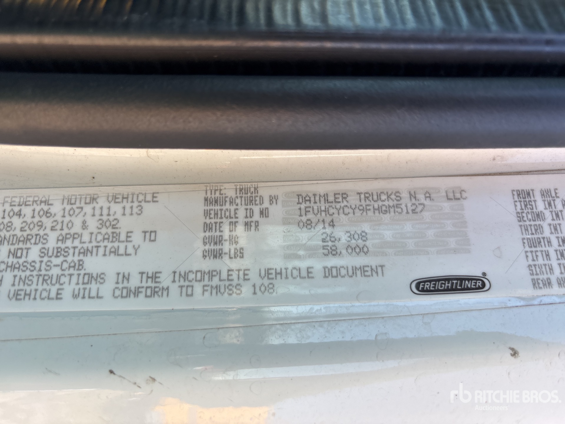 2015 Freightliner M2 106