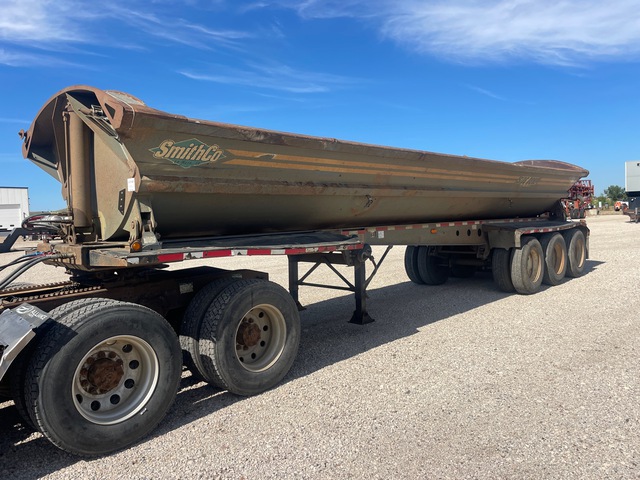 2000 Smithco 34 ft Tri/A Side Dump Trailer