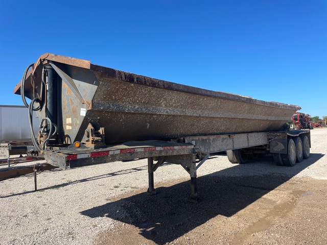 1997 34 ft Tri/A Side Dump Trailer