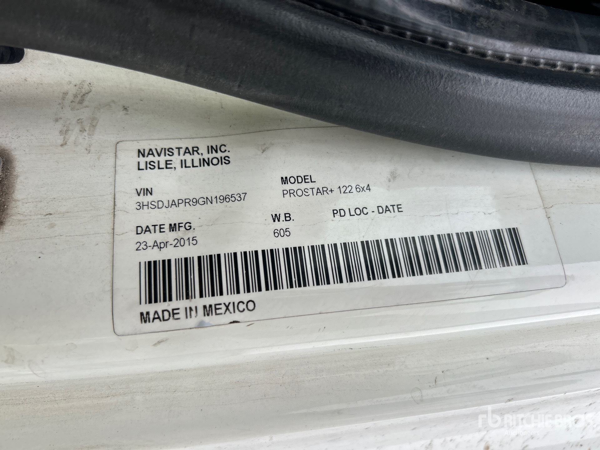 2016 International PROSTAR+113