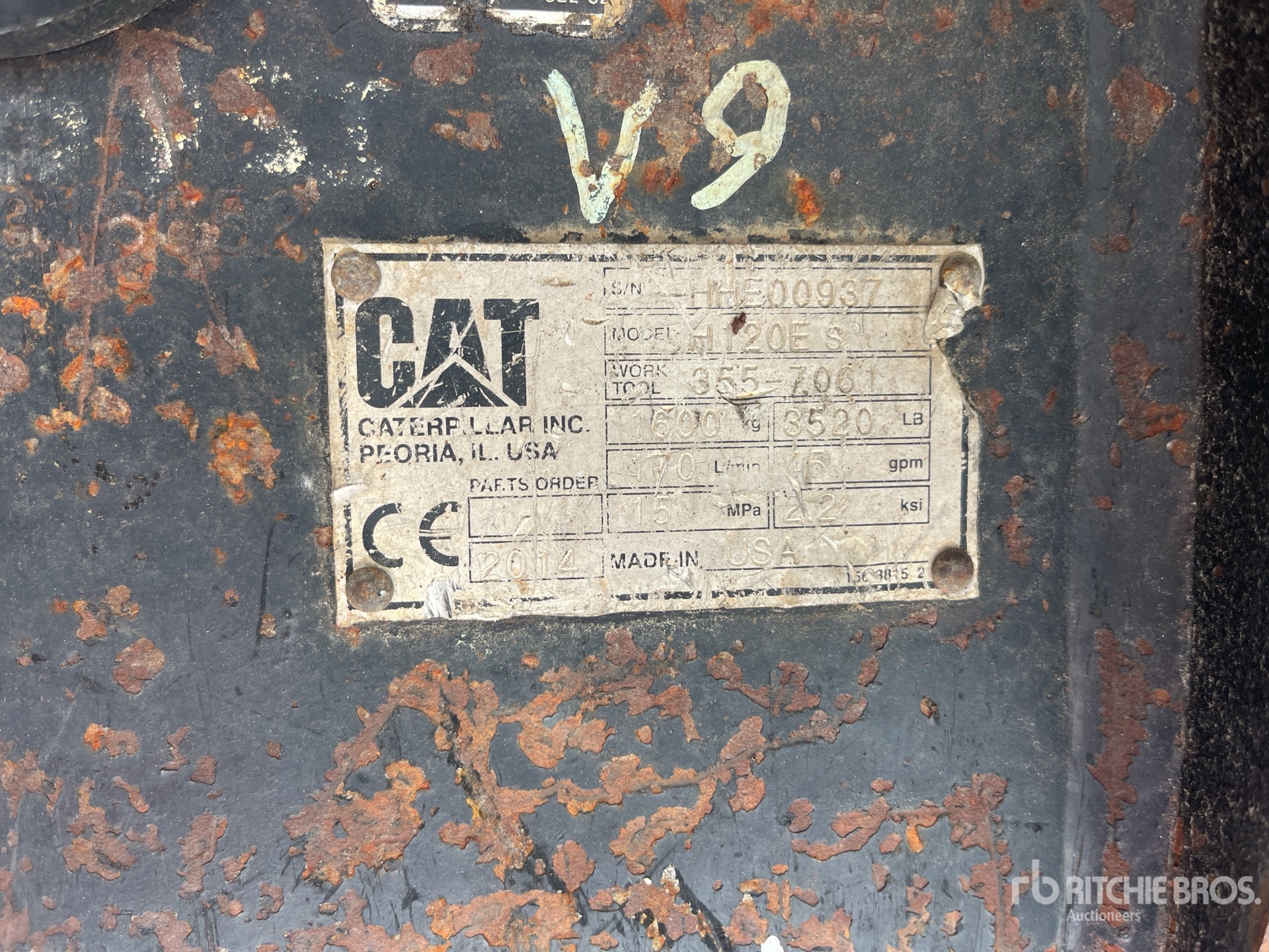 2014 Caterpillar H120ES
