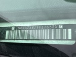 General Appearance with Frame Stamp Serial Number/VIN Photo