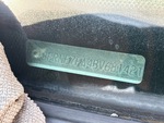 General Appearance with Frame Stamp Serial Number/VIN Photo