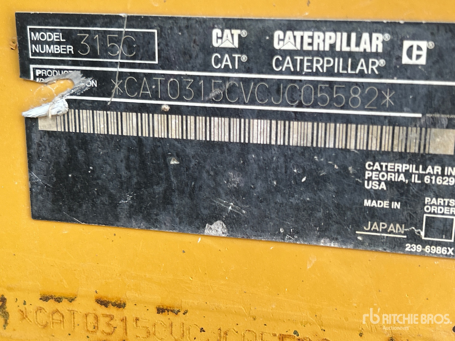 2008 Caterpillar 315C L