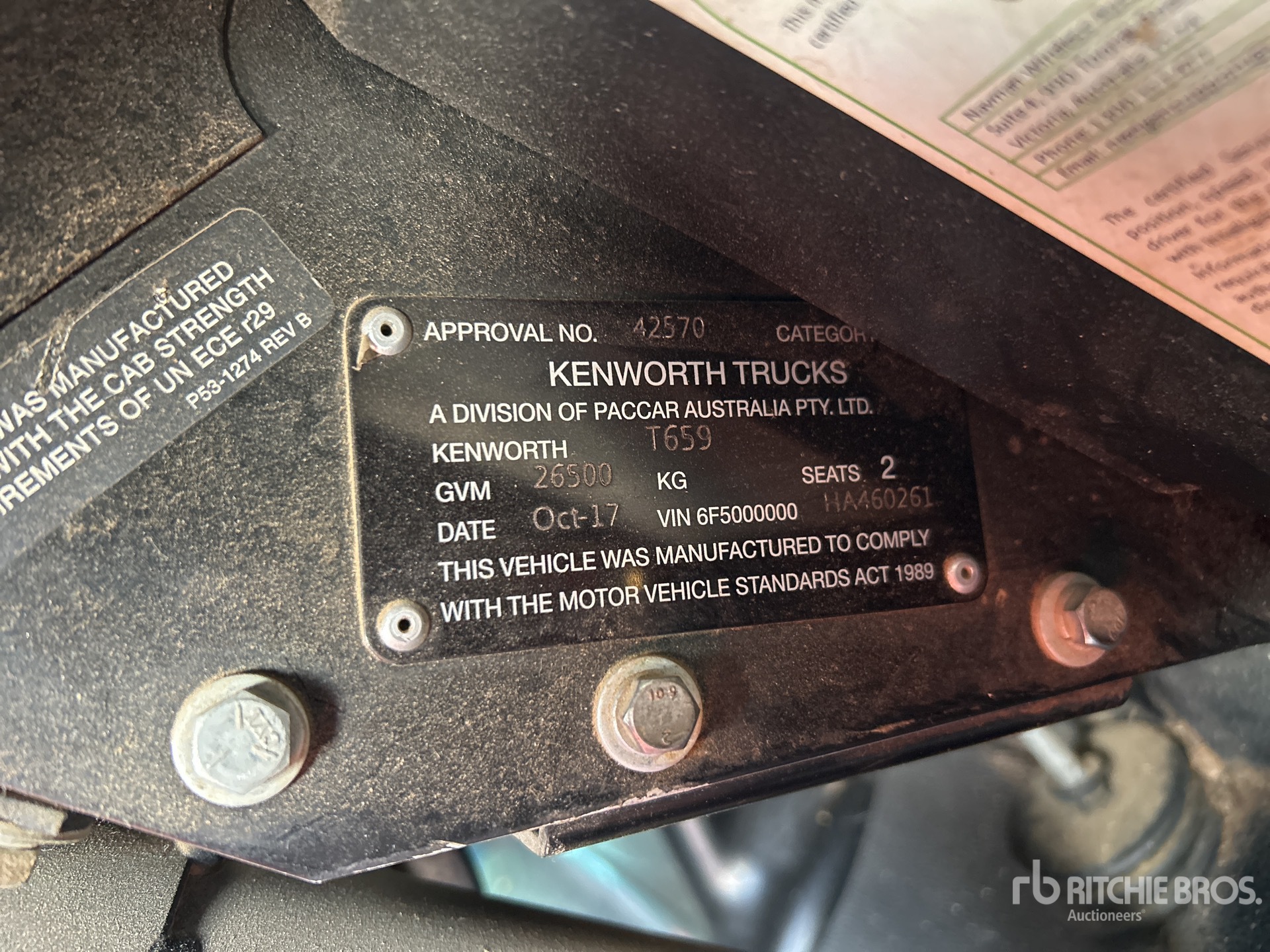 2017 Kenworth T659