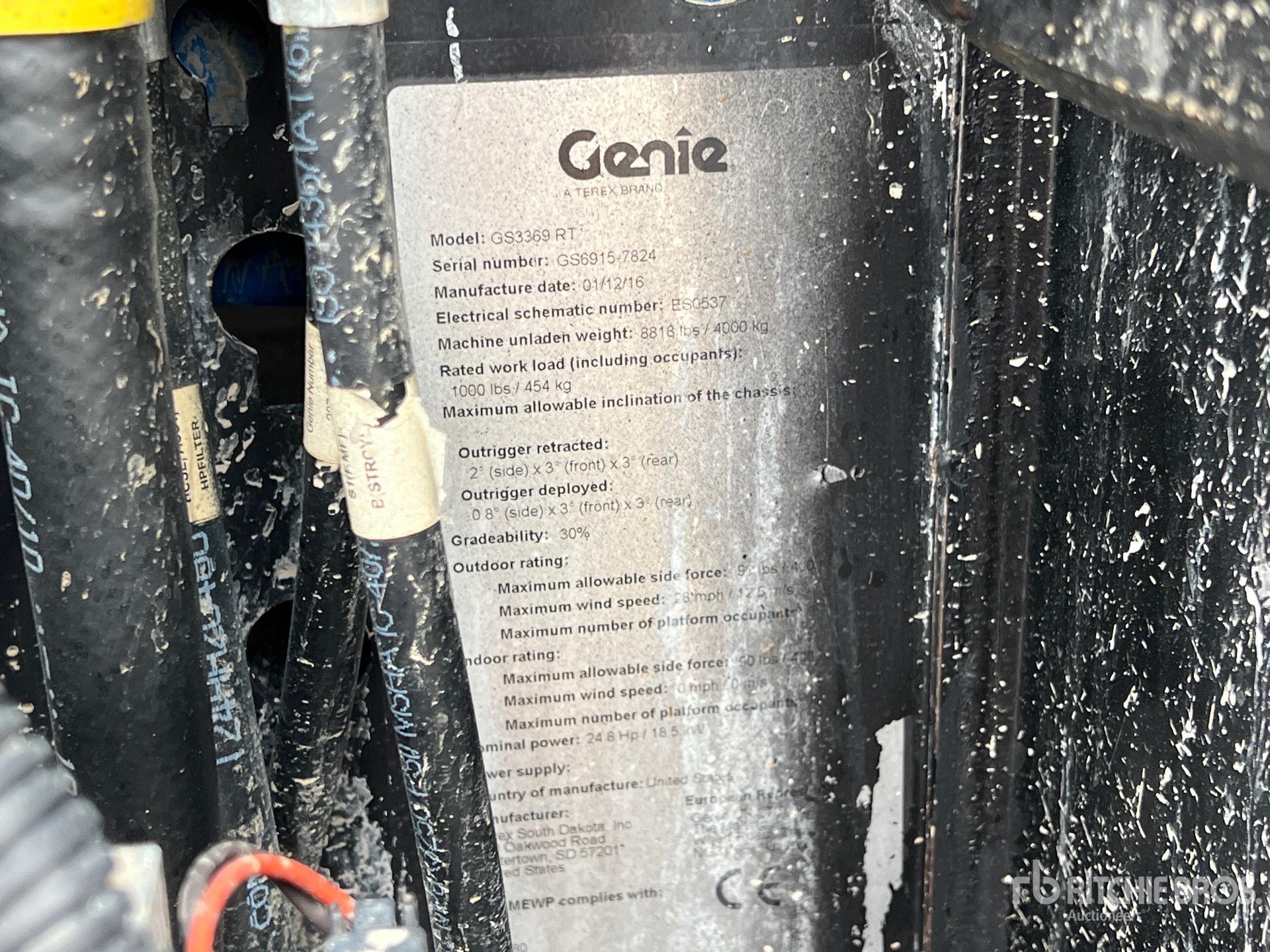 2016 Genie GS-3369RT