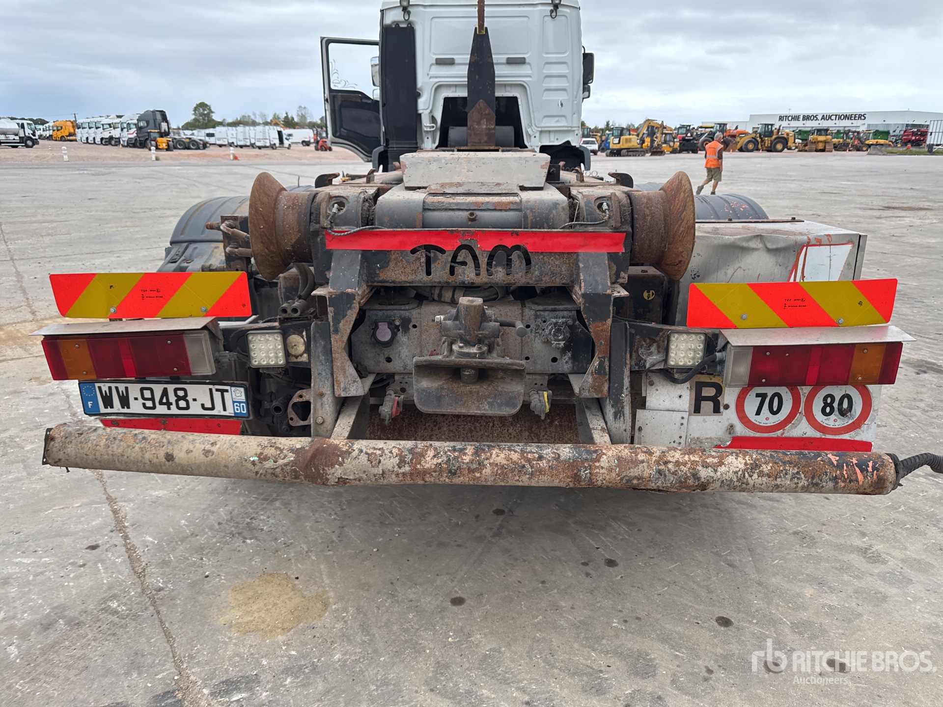 2002 Man CAMION AMPLIROLL 6X2
