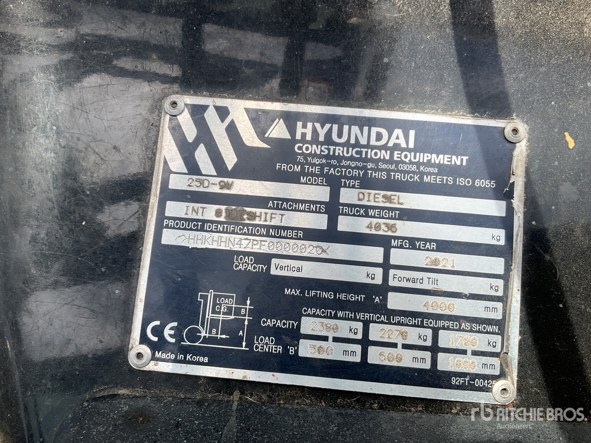 2021 Hyundai 25D-9V