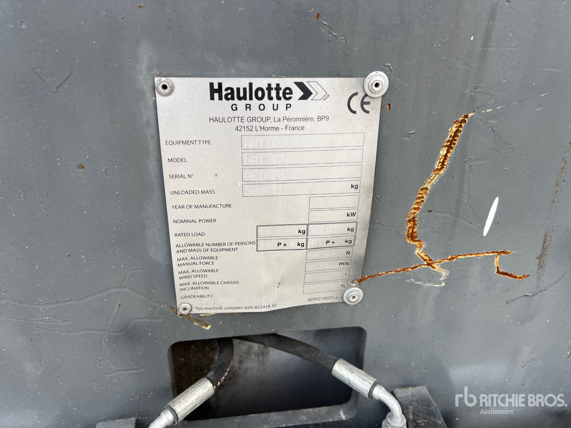 2009 Haulotte HA12IP