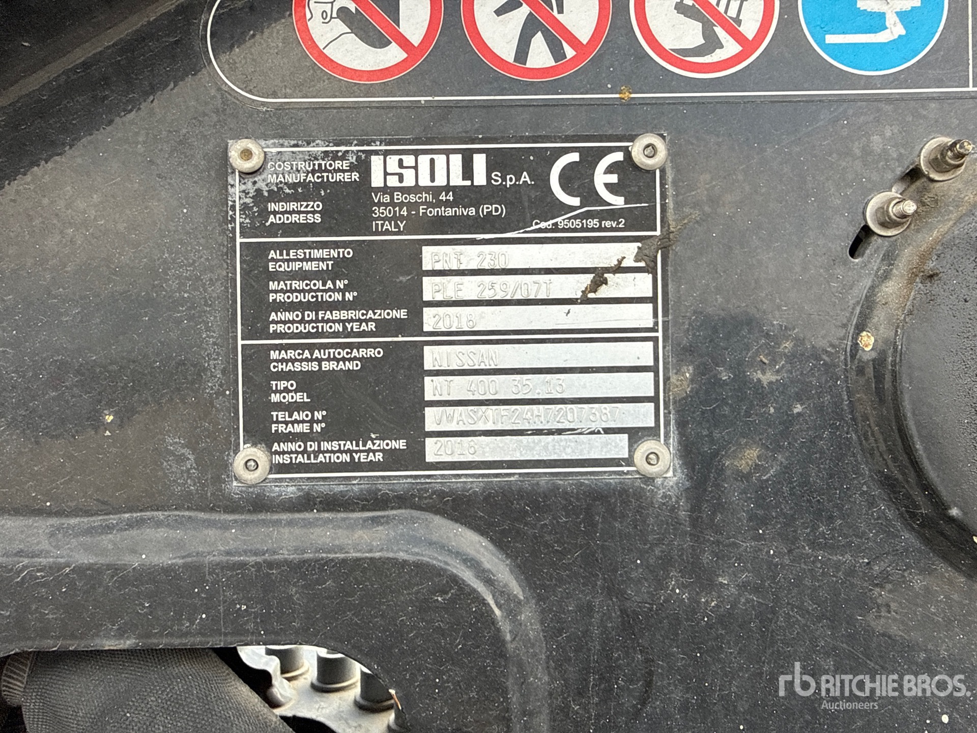 2018 Nissan CABSTAR NT400