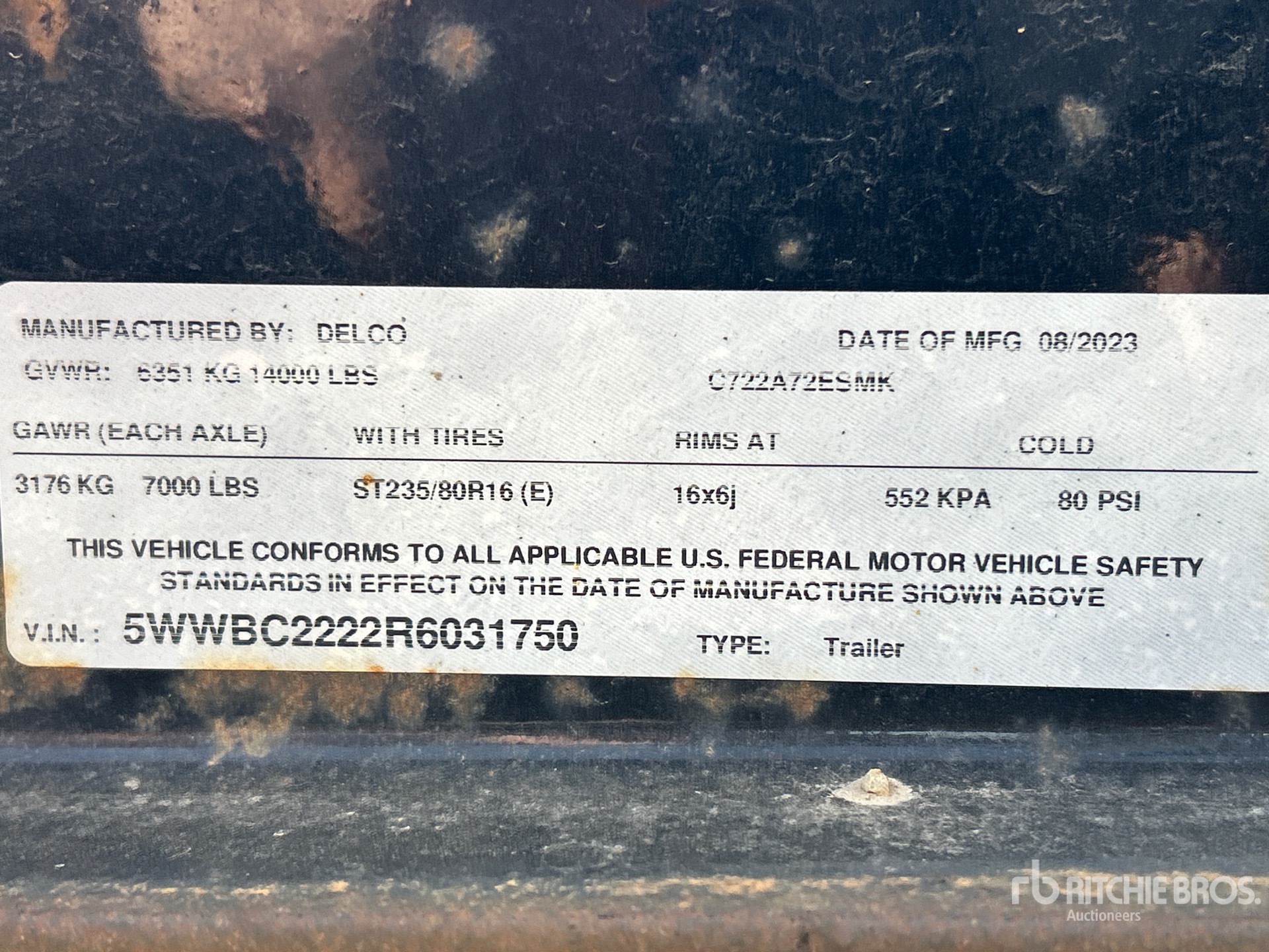 2024 Delco C722A72ESMK