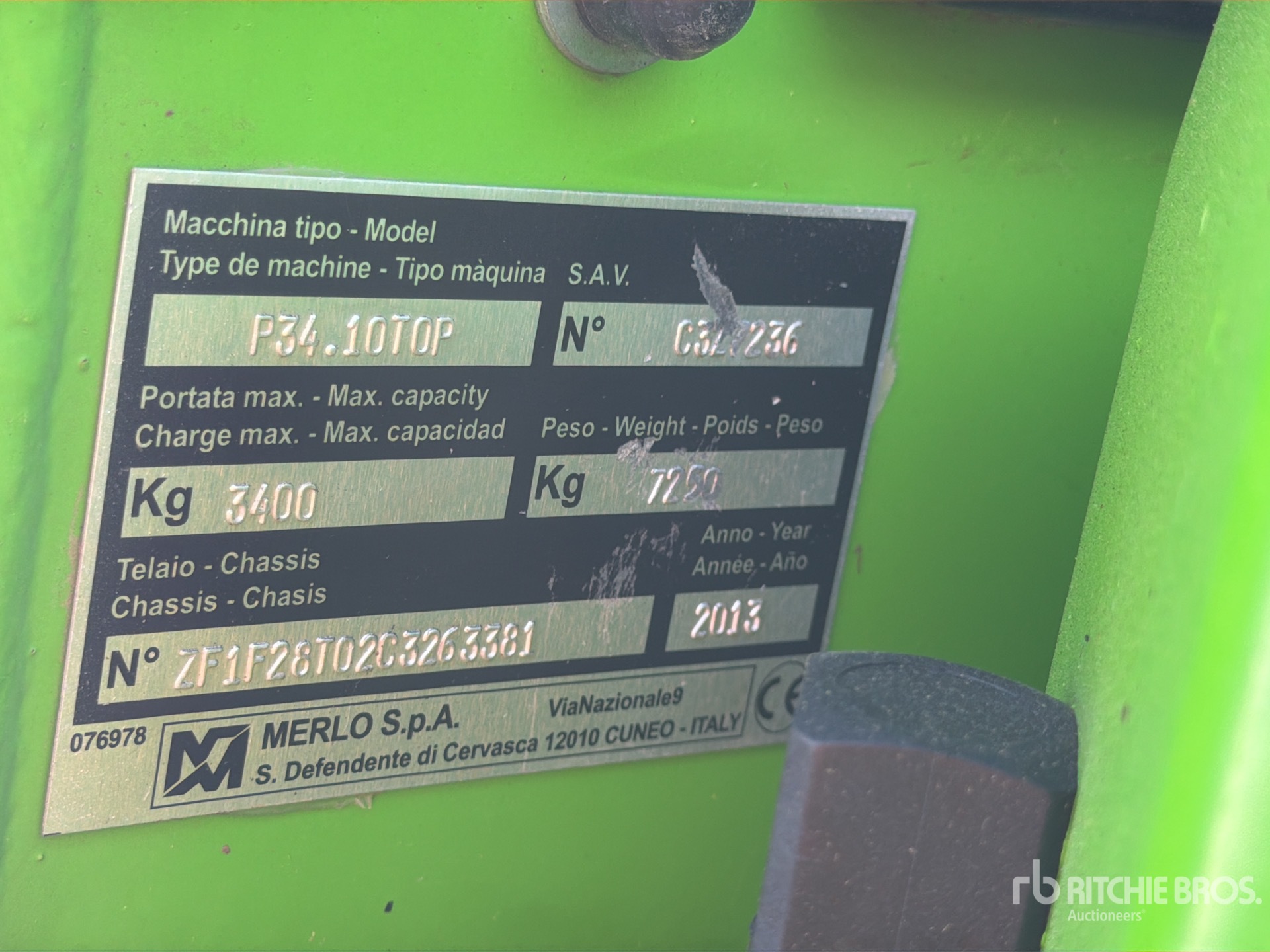 2013 Merlo 34.10TOP