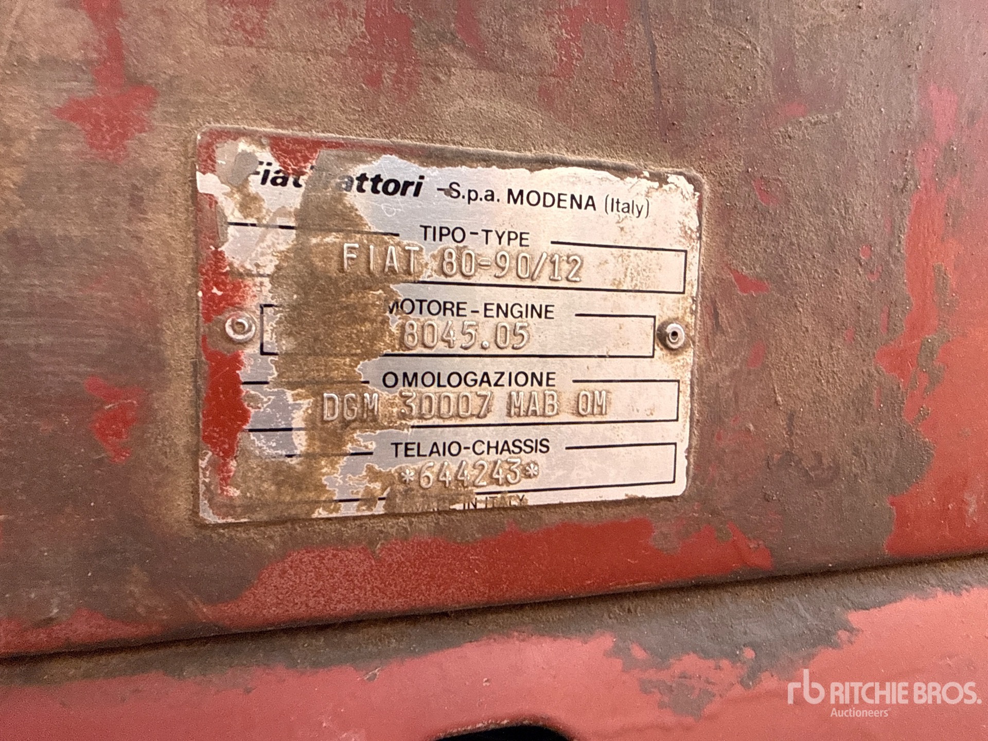 1989 Fiat 80-90