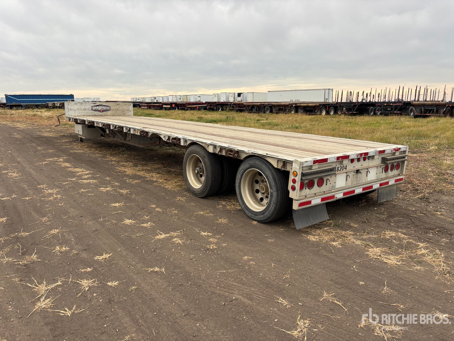 2012 Wilson 48 FT T/A SPREAD AXLE