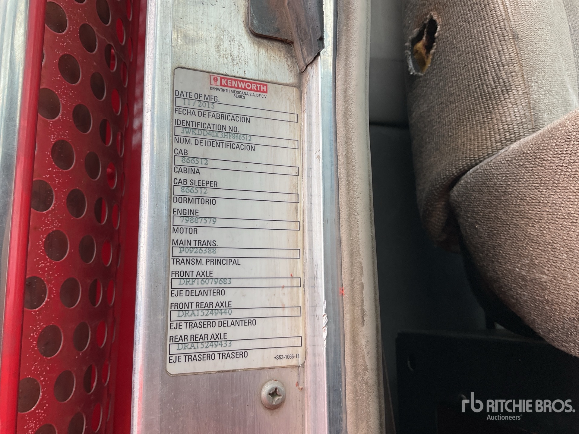 2017 Kenworth T800