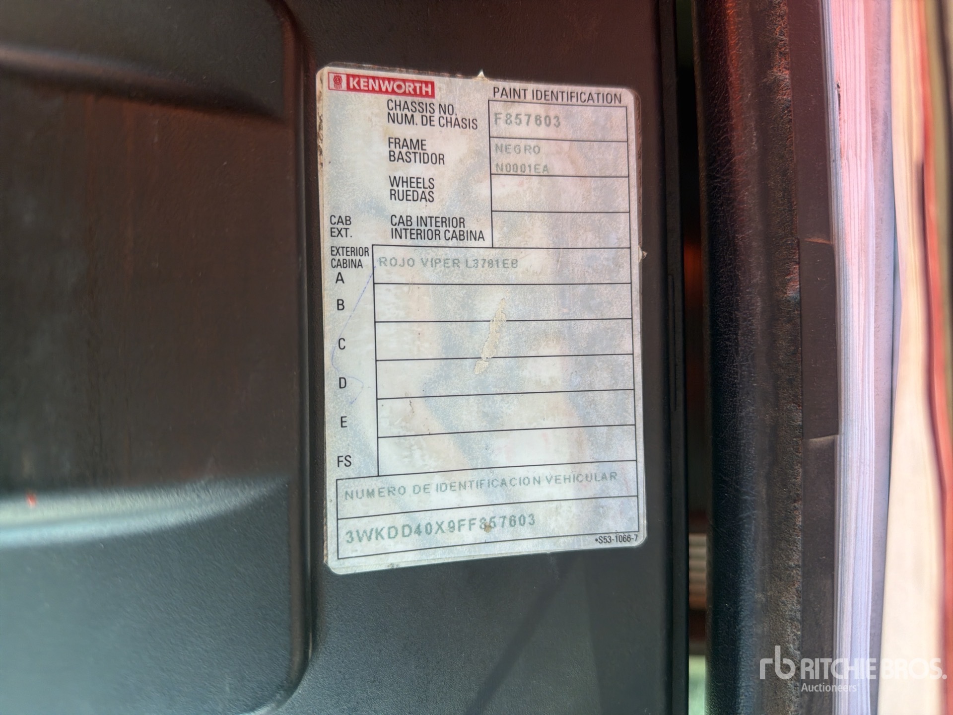 2015 Kenworth T800