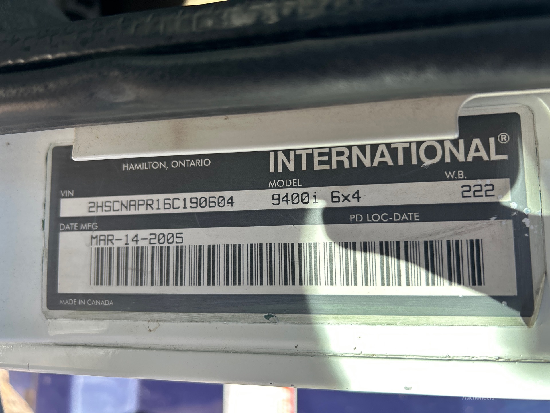 2006 International 9400i