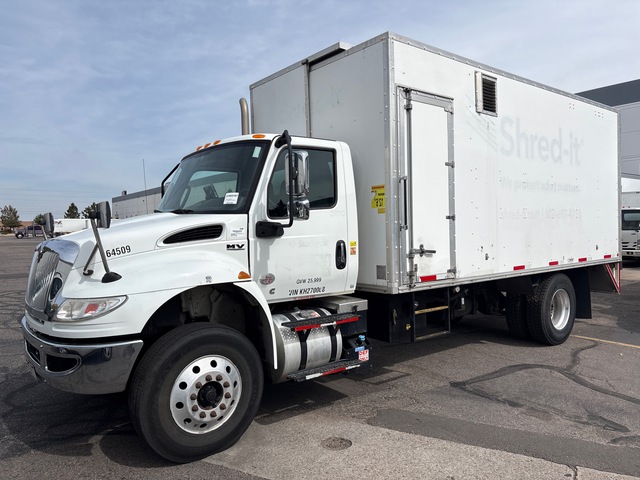 2019 International MV607 4x2 Mobile Shredding Truck 2019 International MV607 4x2 Mobile Shredding Truck