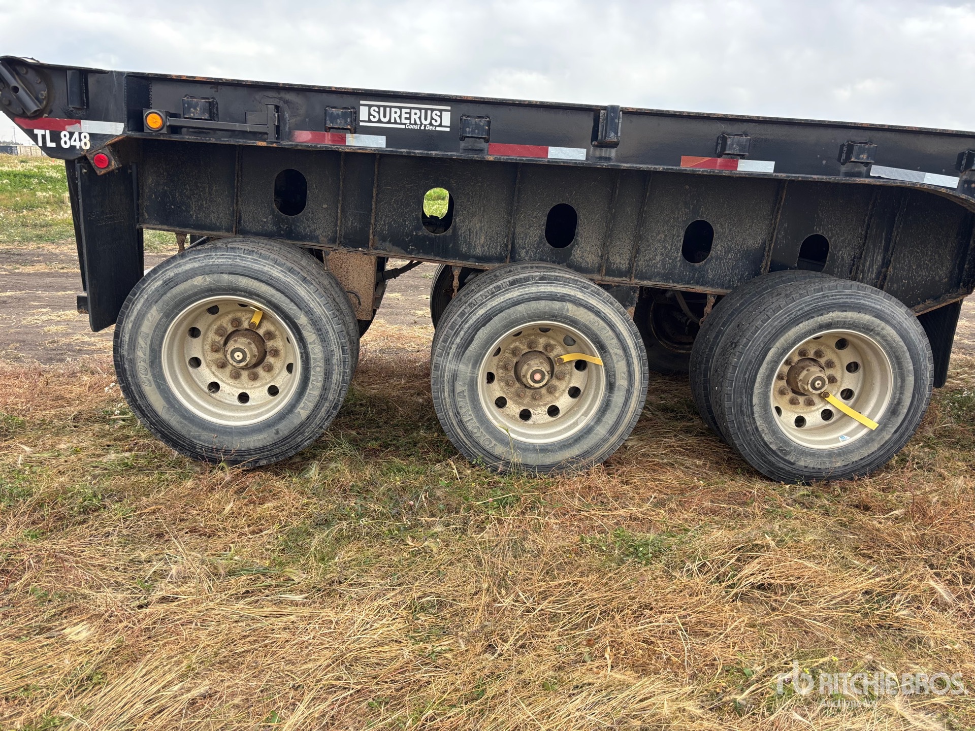 2012 Gerrys 40 FT TRI/A FLATBED