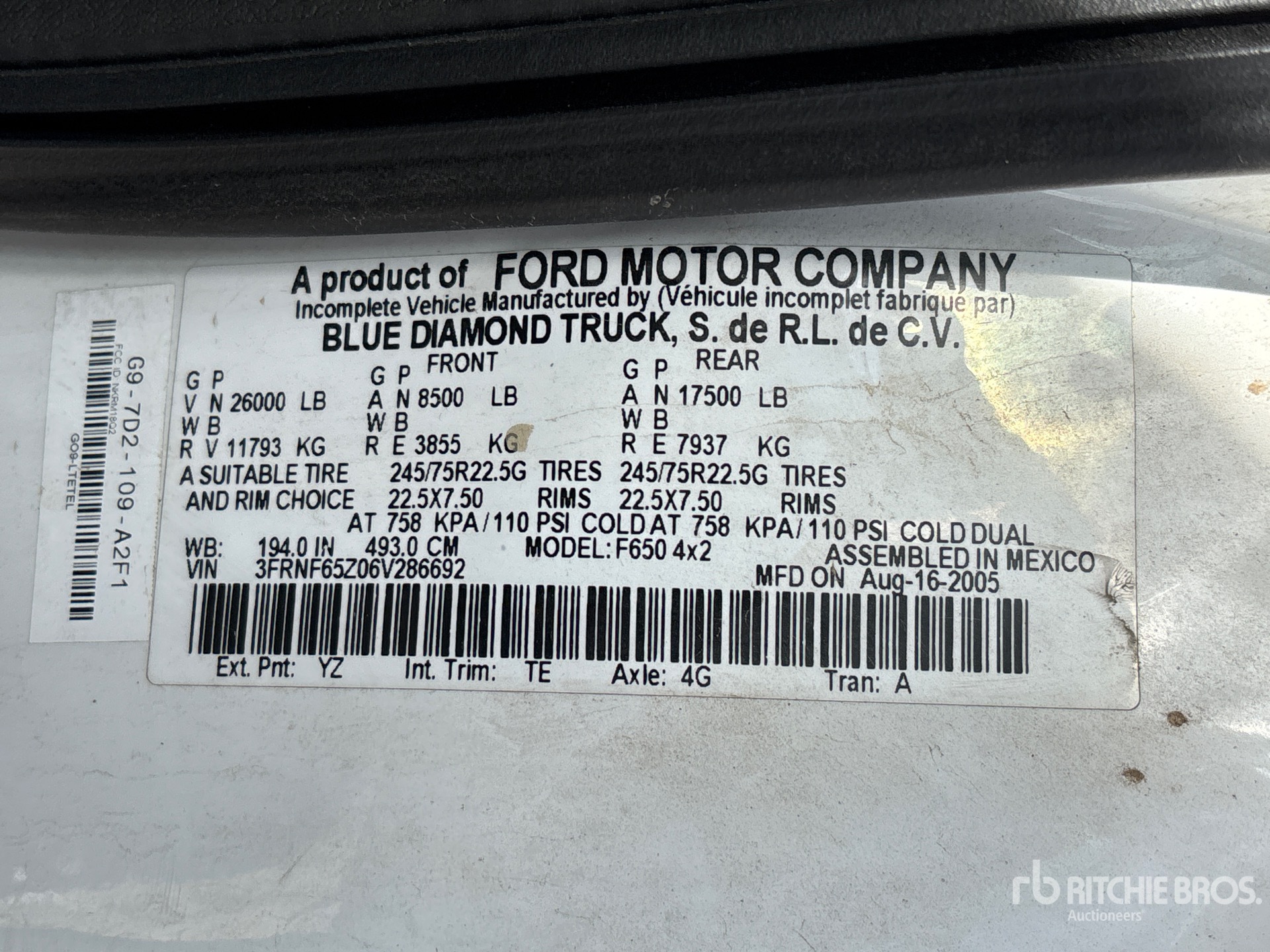 2006 Ford F-650