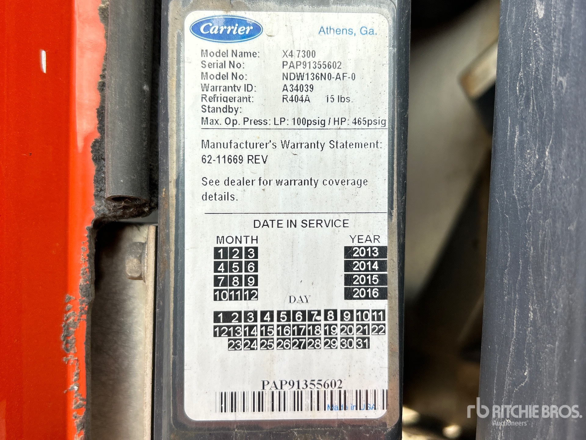2014 Utility VS2RA