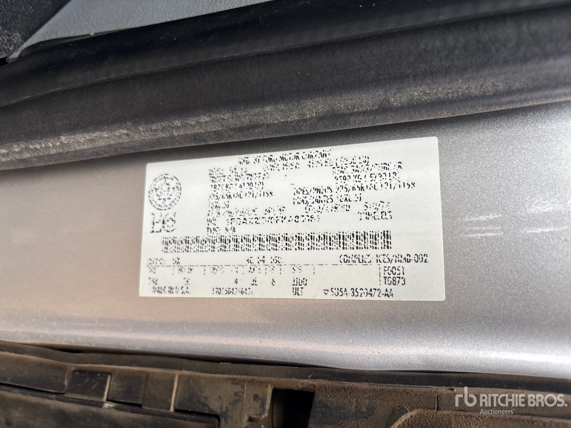 2015 Ford TRANSIT 350