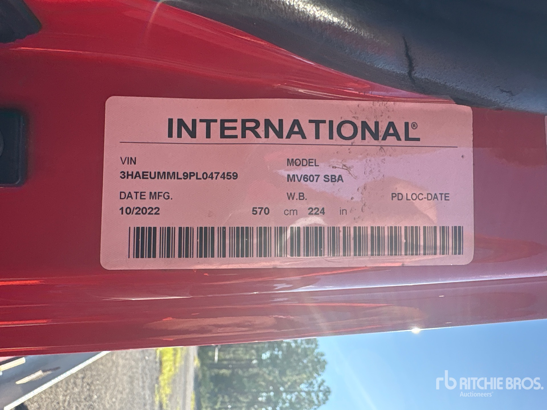 2023 International MV607 SBA