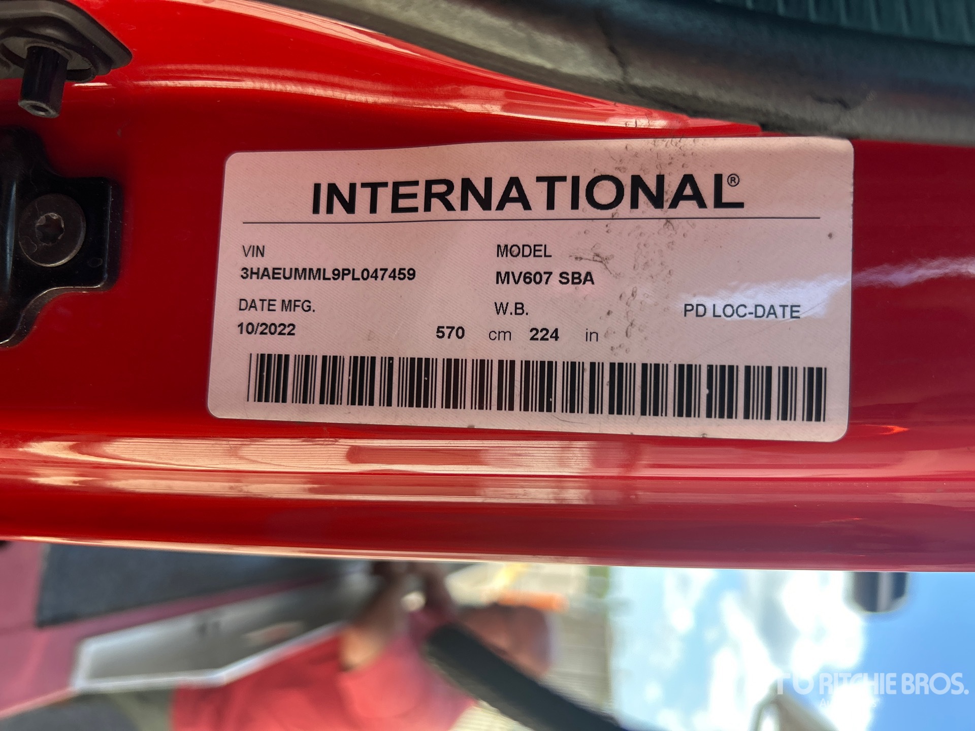 2023 International MV607 SBA