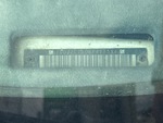 General Appearance with Frame Stamp Serial Number/VIN Photo