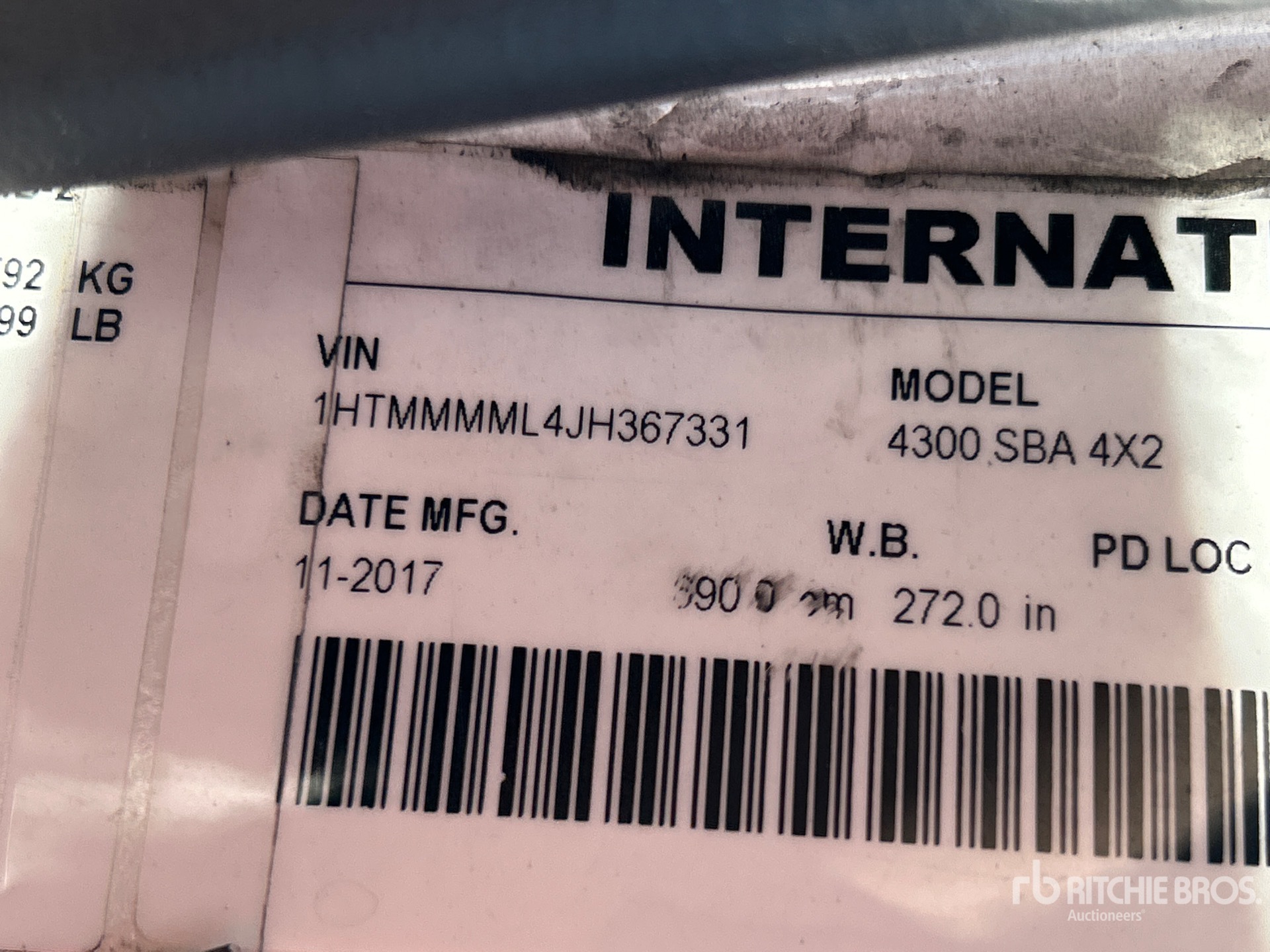 2018 International MA025