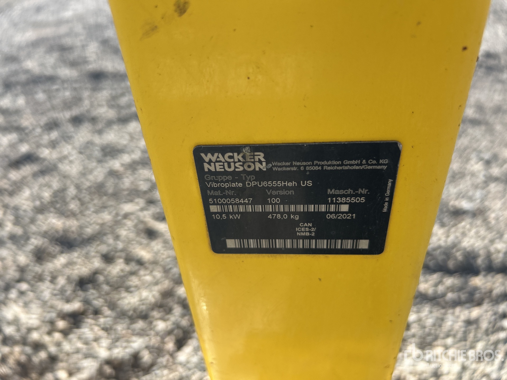2021 Wacker Neuson DPU6555