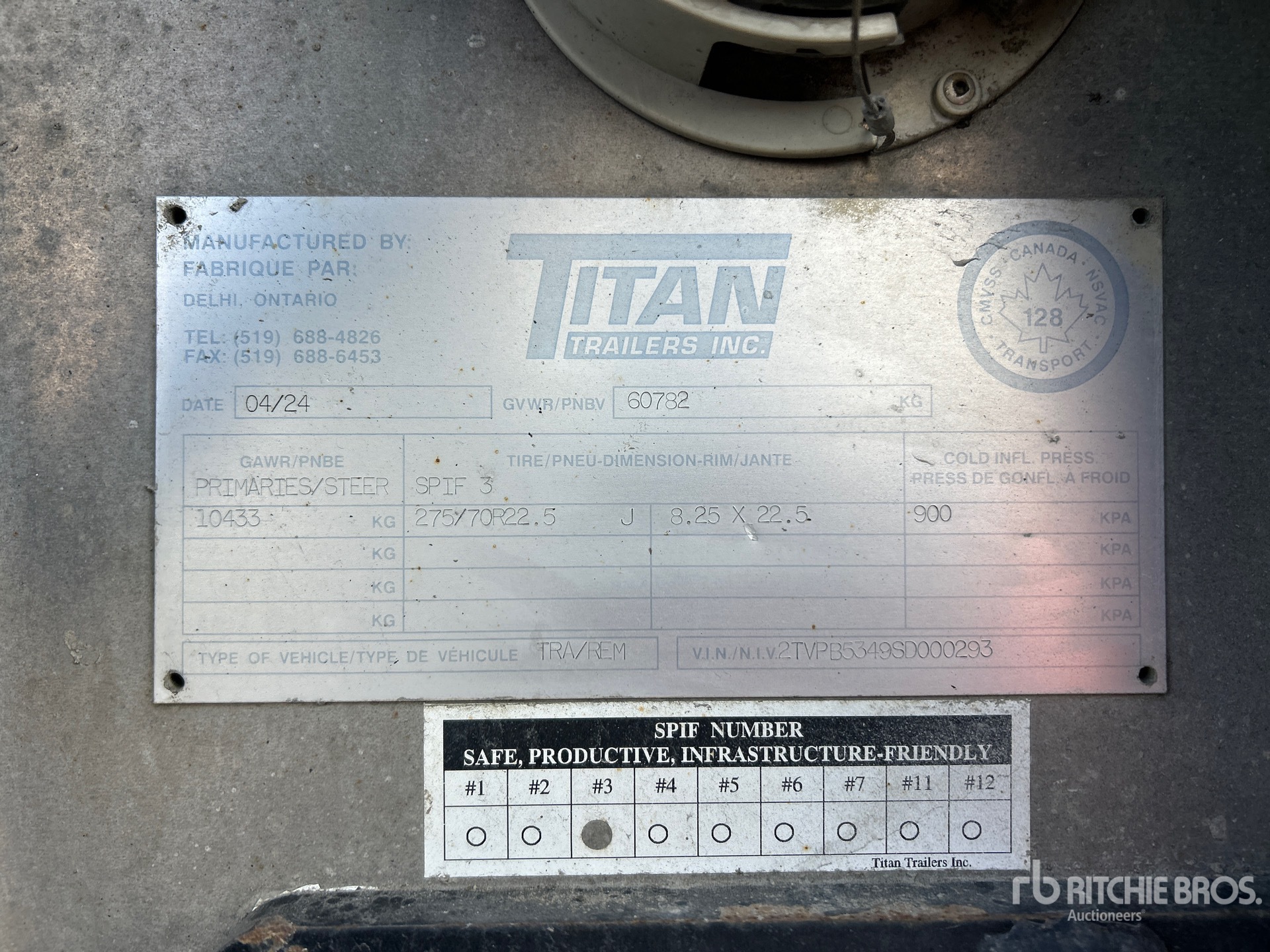 2025 Titan 53 ft x 102 in Quad/A Belly Ope ...