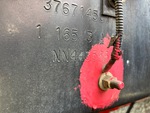 General Appearance with Frame Stamp Serial Number/VIN Photo