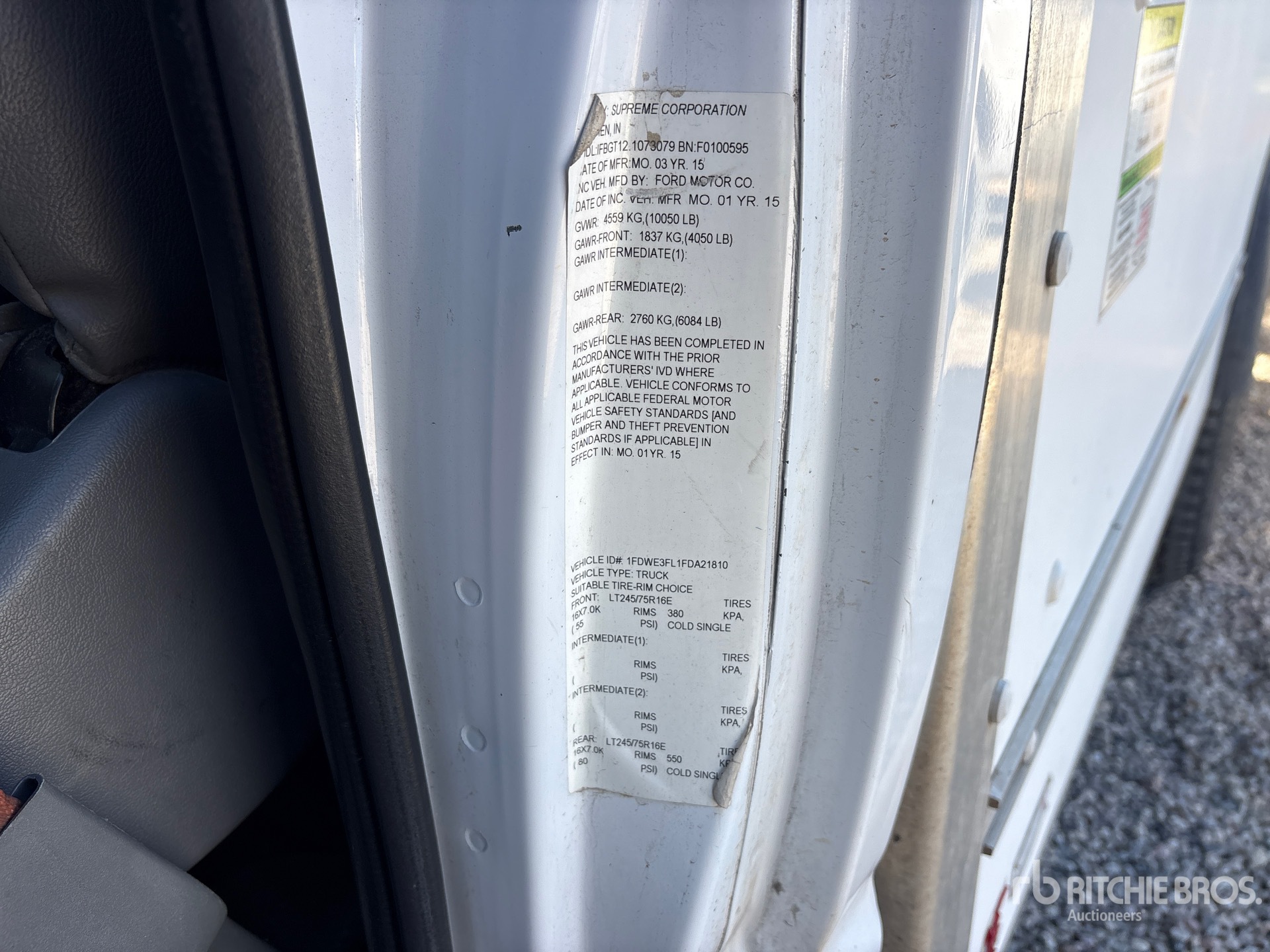 2015 Ford E-350