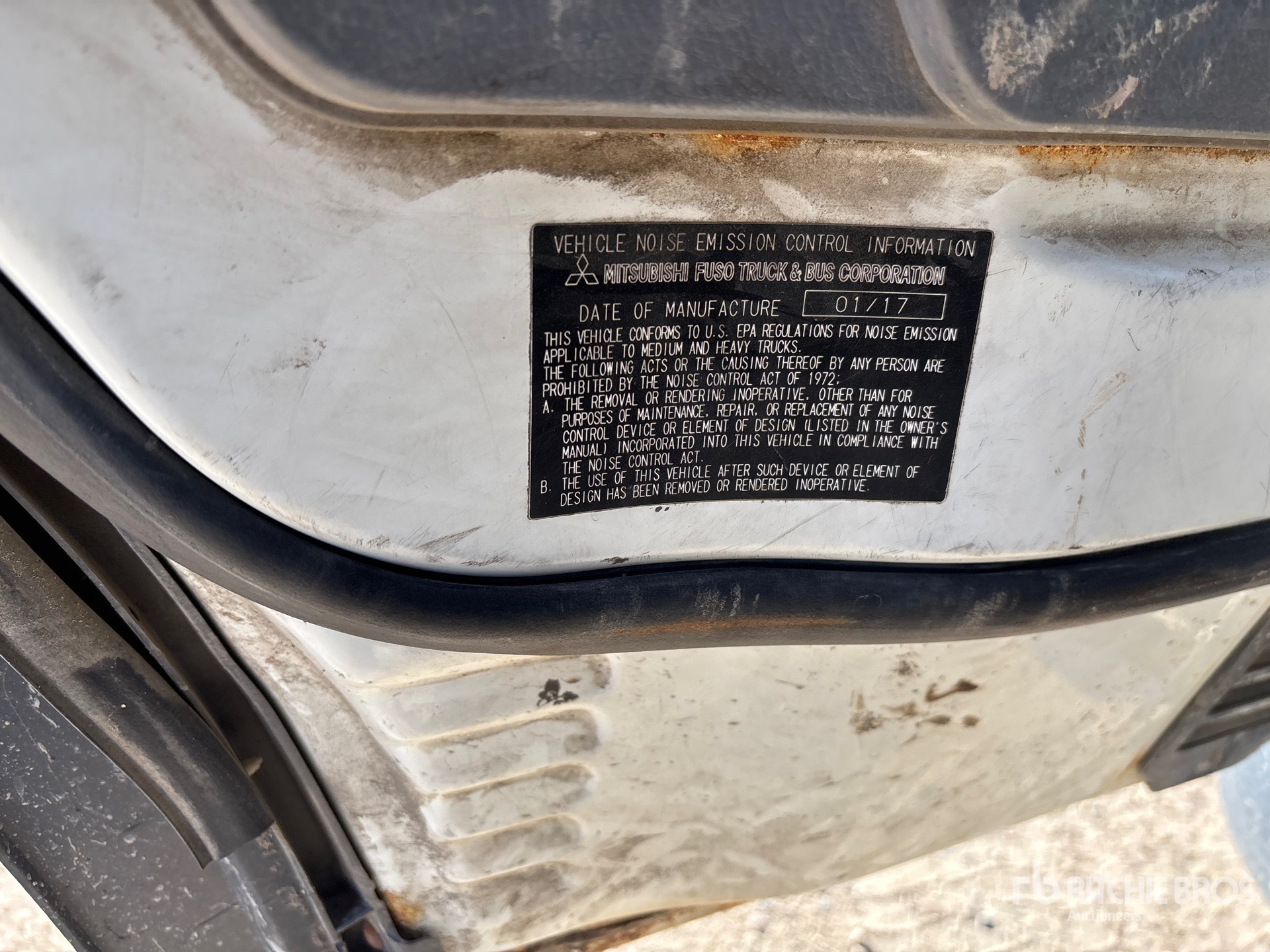 2017 Mitsubishi CANTER FE180 4X2