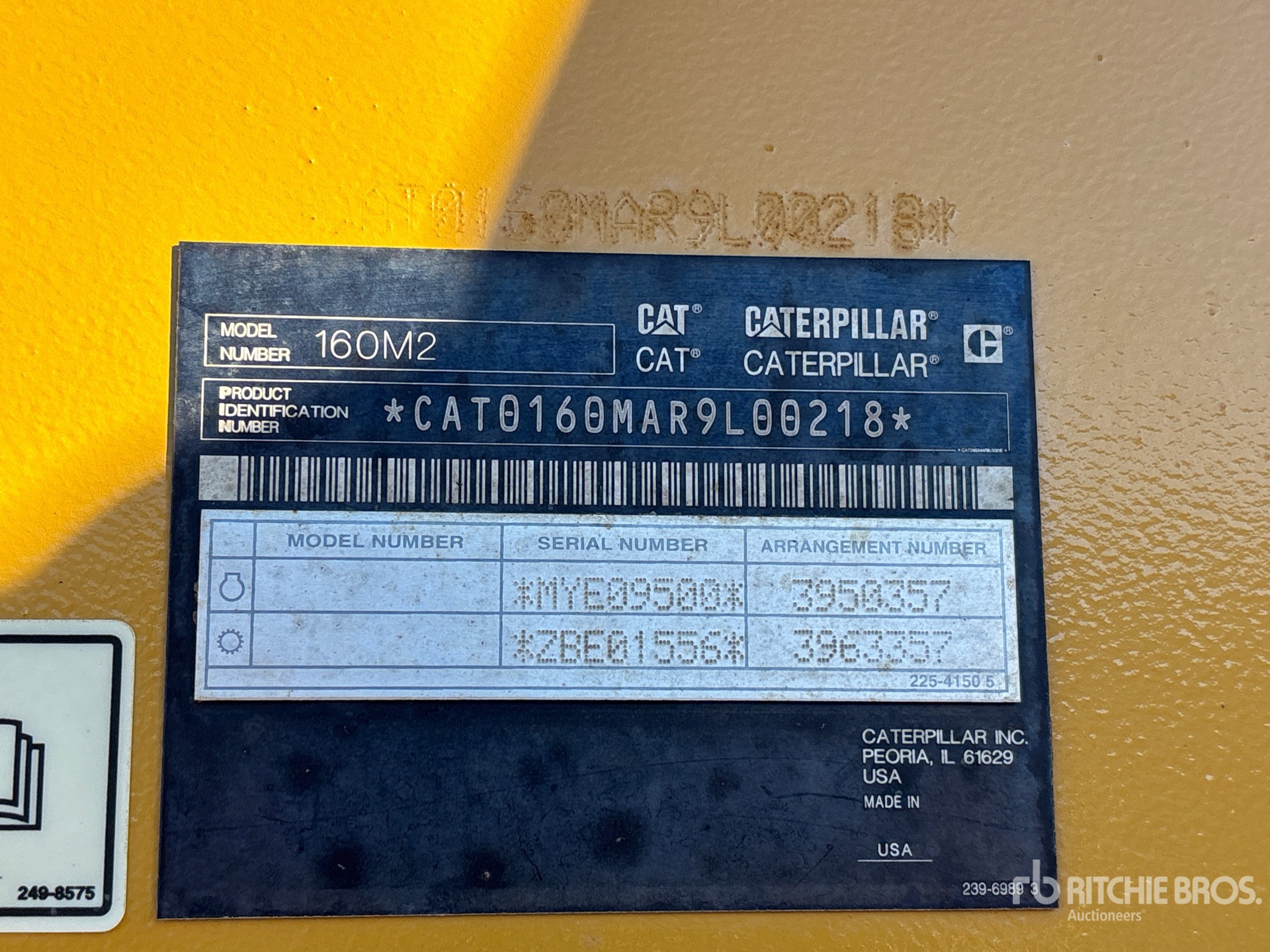 2014 Caterpillar 160M2 VHP PLUS