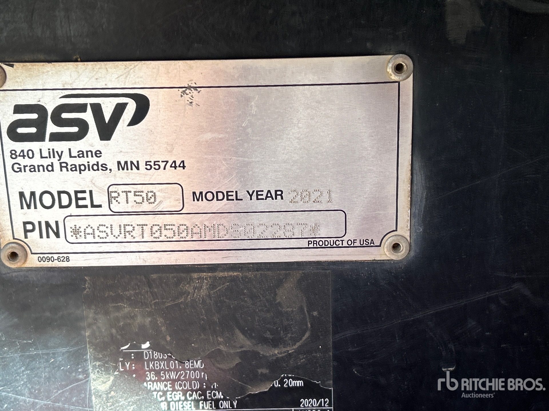 2021 ASV RT-50