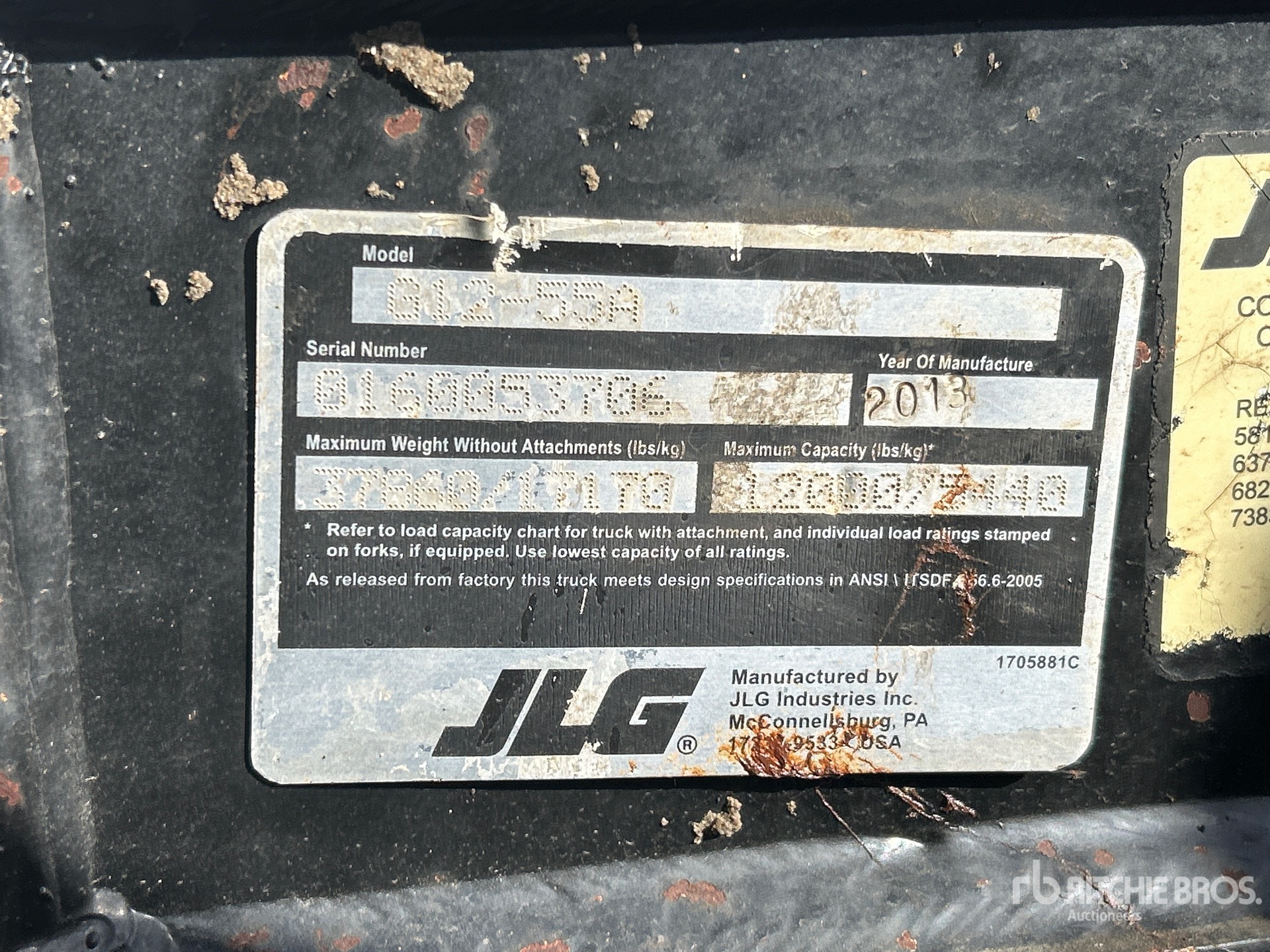 2013 JLG G12-55A