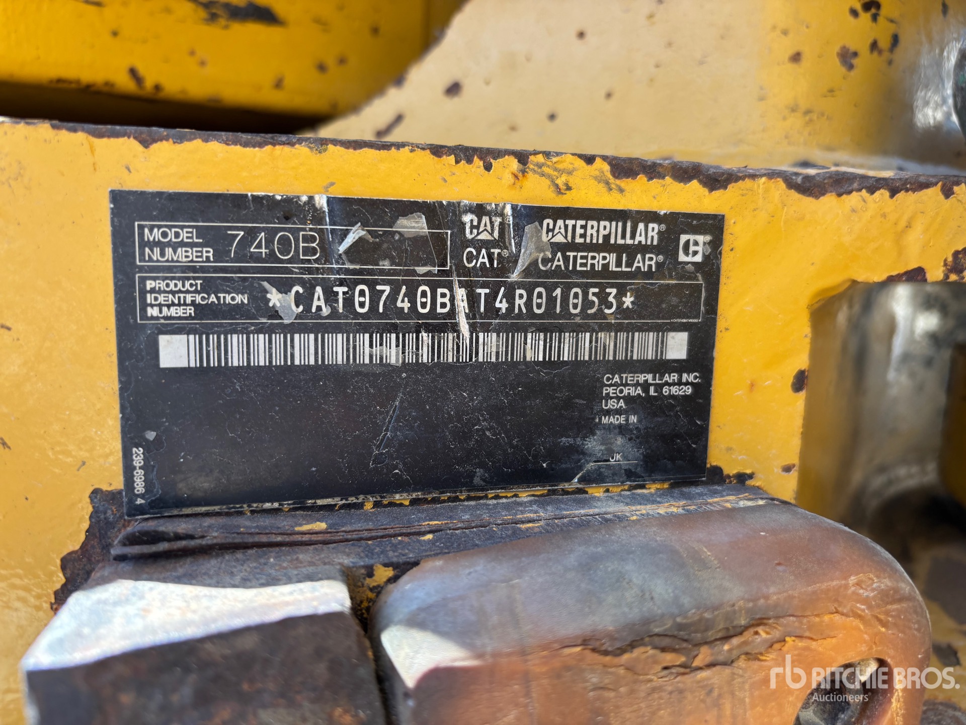 2012 Caterpillar 740B