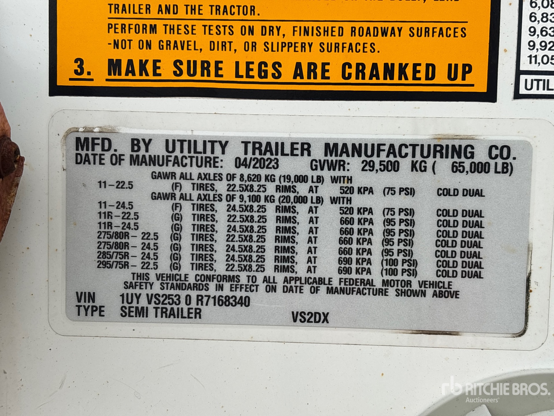 2024 Utility 53 FT X 102 IN T/A