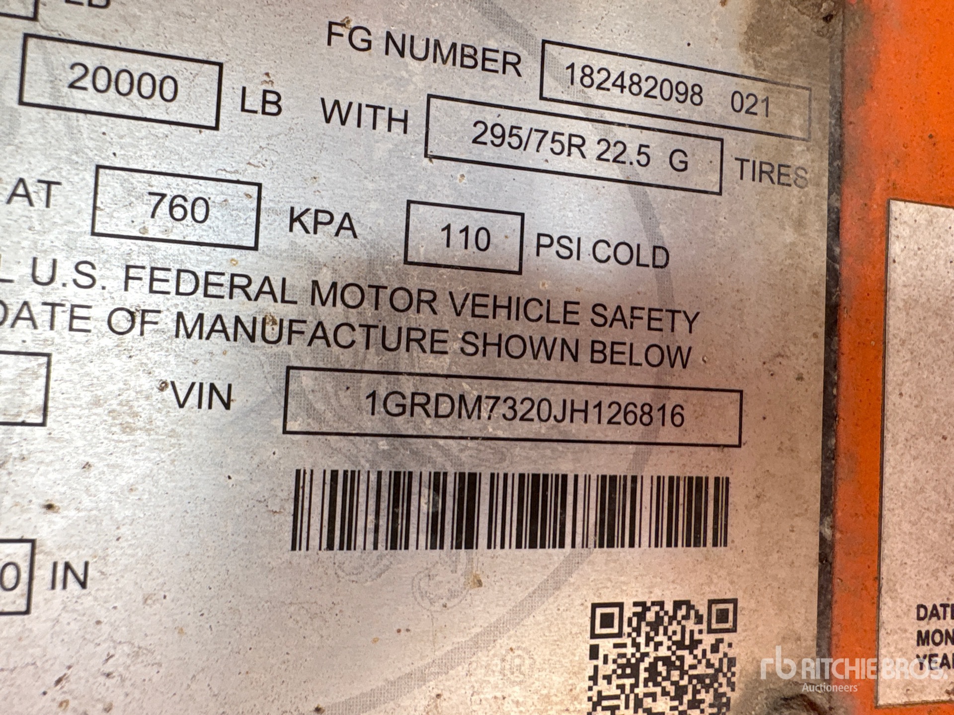 2018 Great Dane FSP-0024-00099
