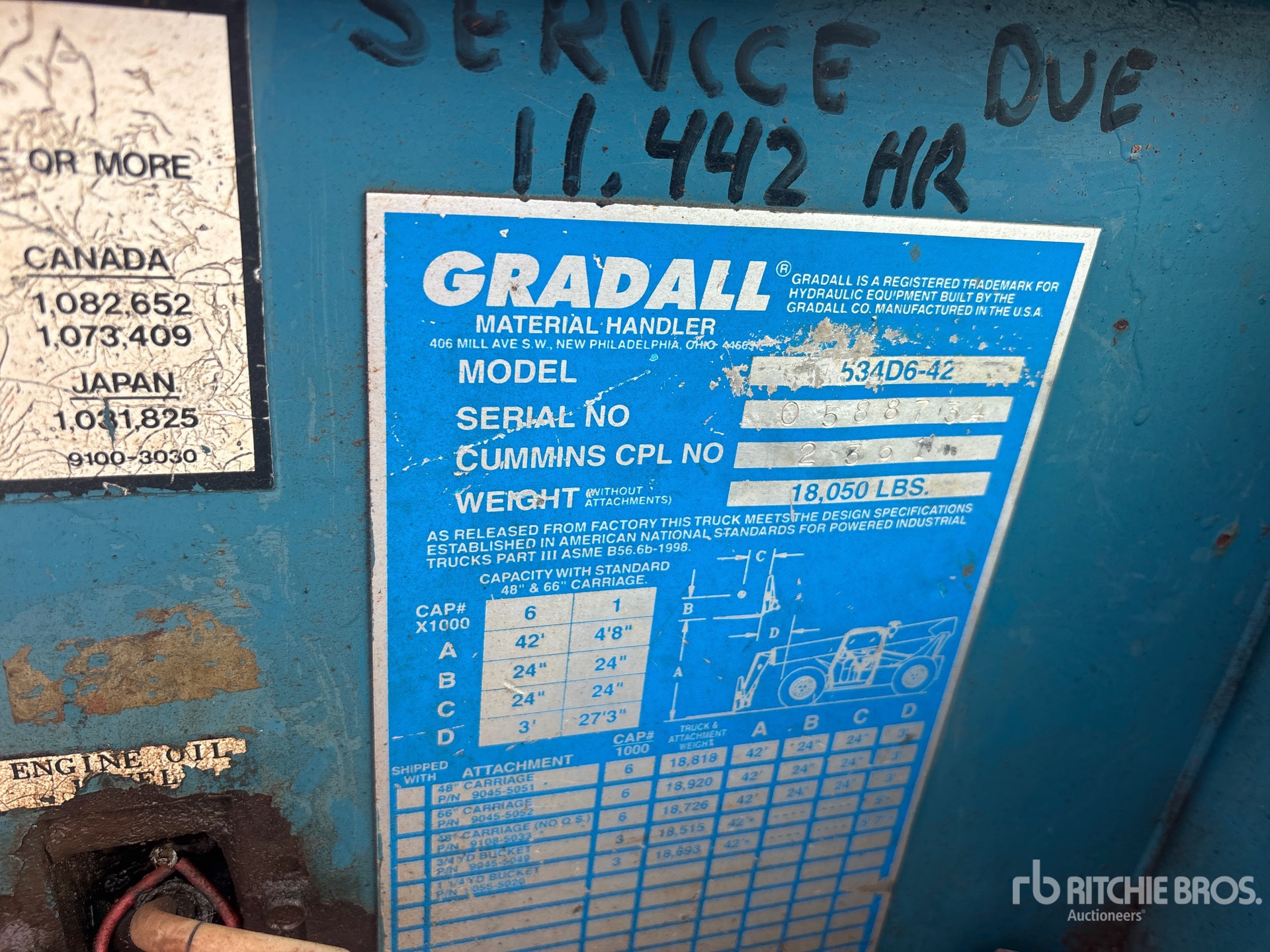 1999 Gradall 534D-6-42
